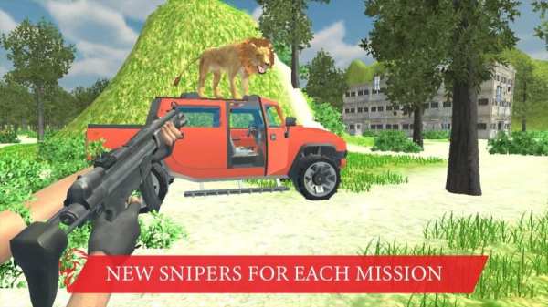 Sniper Lion Hunting :New Shooting 2020 screenshot 2