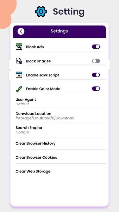 India Unblock VPN Browser - VPN Proxy Browser screenshot 1