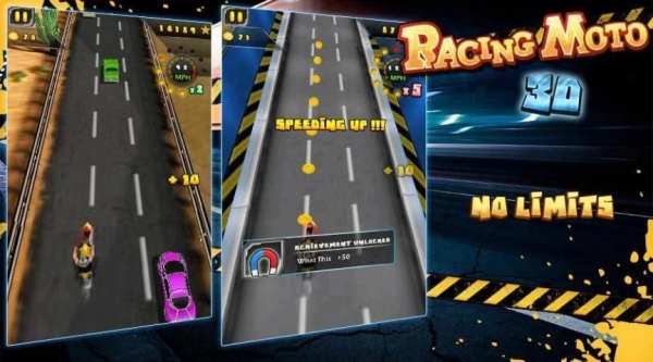 Racing Moto 3D screenshot 4