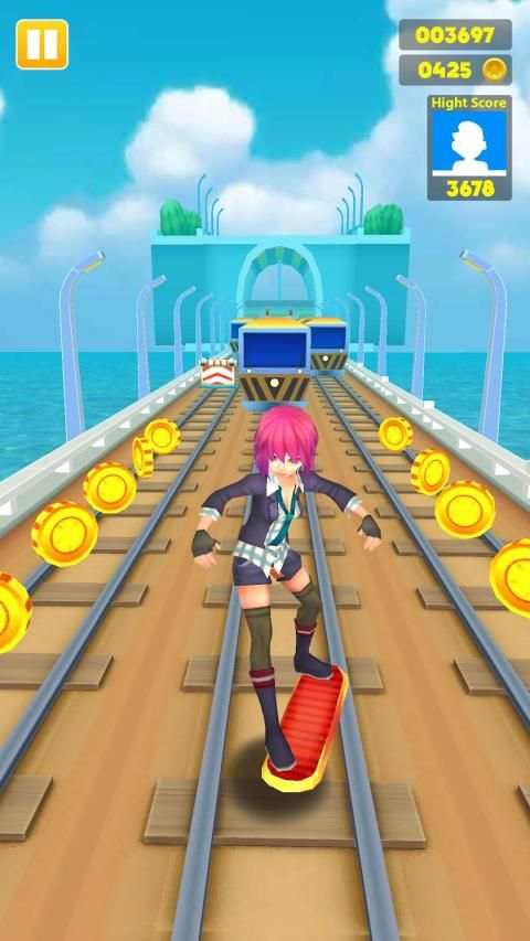 Subway Princess - Endless Run स्क्रीनशॉट 3