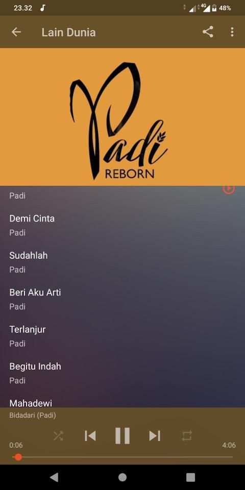 Band Padi full mp3 screenshot 3