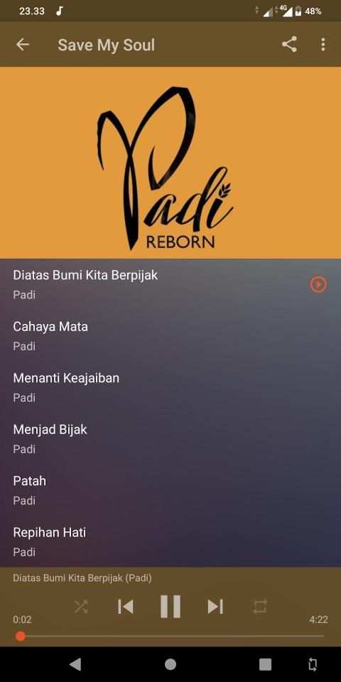 Band Padi full mp3 screenshot 4