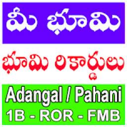 AP Meebhoomi Land Records Online 1B ROR Adangal