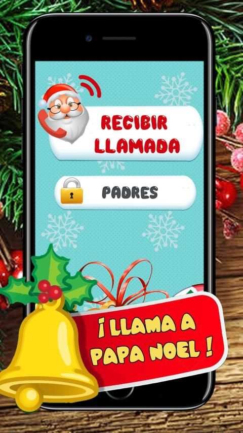 Videollamada Papa Noel ESPAÑOL- te llama gratis! screenshot 1