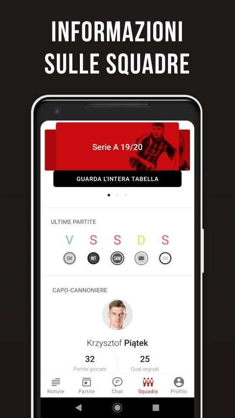 Rossoneri Live – App non ufficiale di Milan screenshot 4