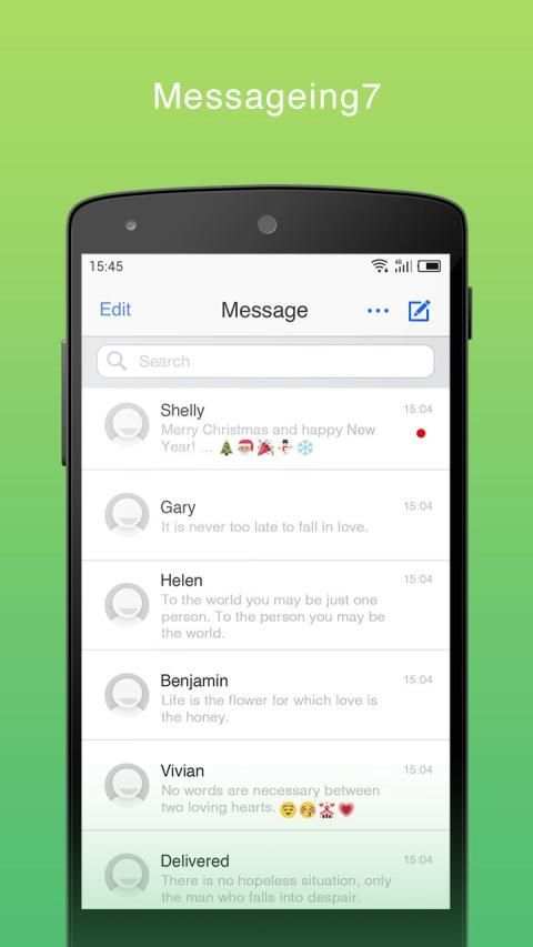 Messaging+ 7 Free - SMS, MMS screenshot 6