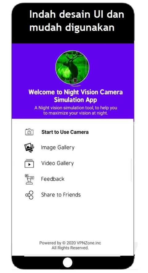 Simulasi penglihatan malam - kondisi cahaya rendah screenshot 6