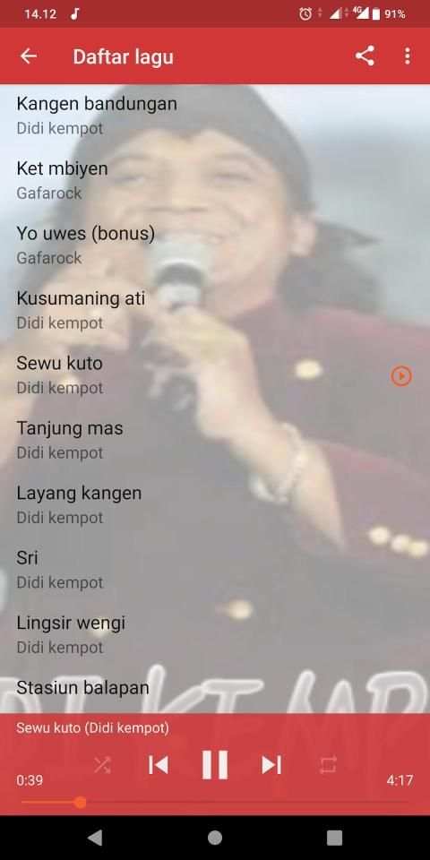 Didi kempot mp3 offline screenshot 1