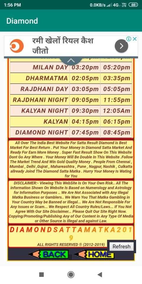 Diamond Satta Matka screenshot 2