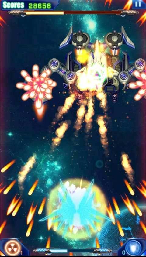 Space Shooter Raiden स्क्रीनशॉट 2