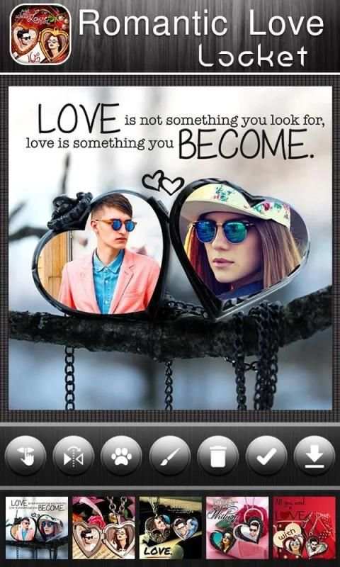 Love Locket Photo Frame screenshot 4