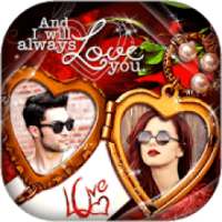 Love Locket Photo Frame on 9Apps