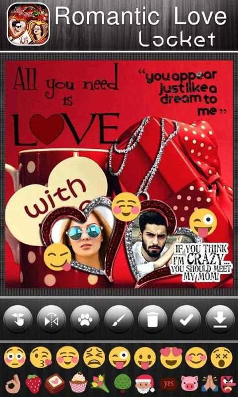 Love Locket Photo Frame screenshot 2