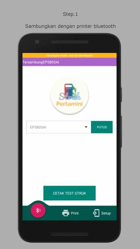 Struk Pertamini screenshot 1