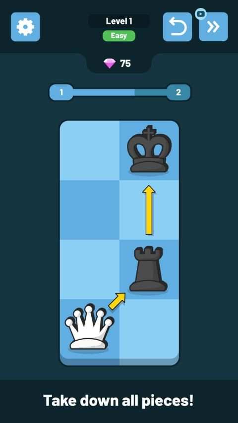 HyperChess - Mini Chess Puzzles स्क्रीनशॉट 6