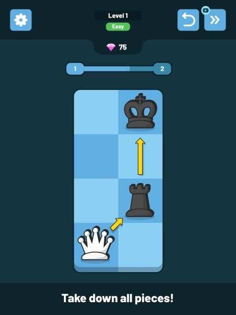 HyperChess - Mini Chess Puzzles स्क्रीनशॉट 3