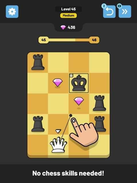 HyperChess - Mini Chess Puzzles स्क्रीनशॉट 2