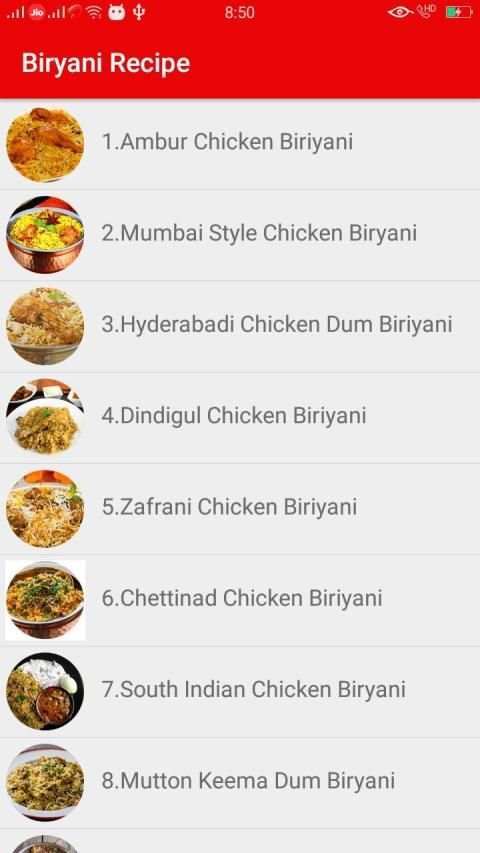 Biryani Recipe screenshot 5