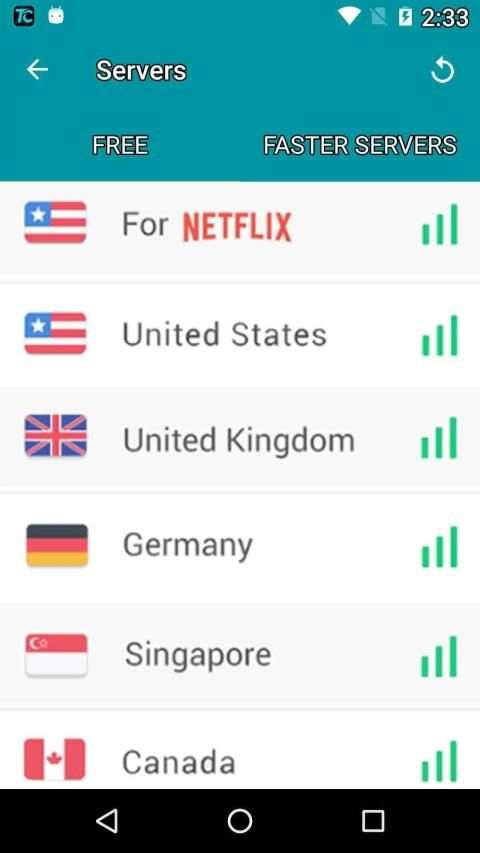 Fast VPN स्क्रीनशॉट 2