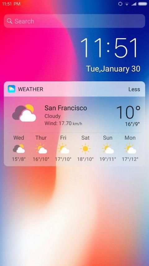 iLauncher X - IOS 12 screenshot 5