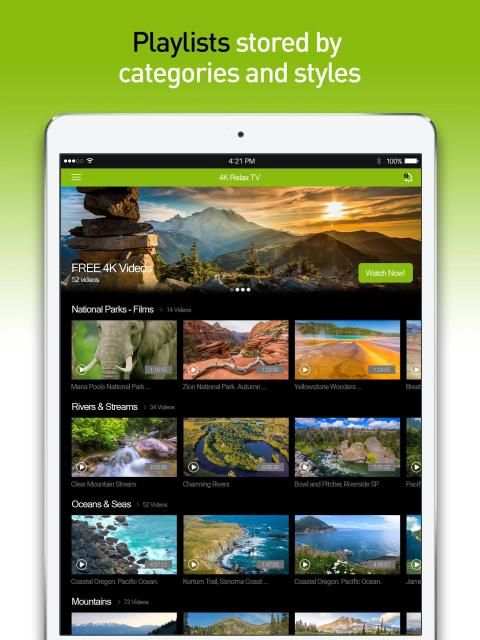 4K Nature Relax TV स्क्रीनशॉट 5
