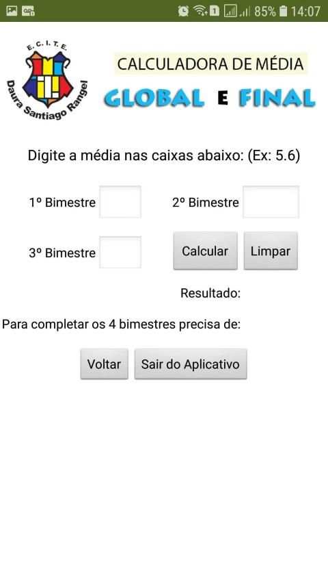 DAURA CALC screenshot 2
