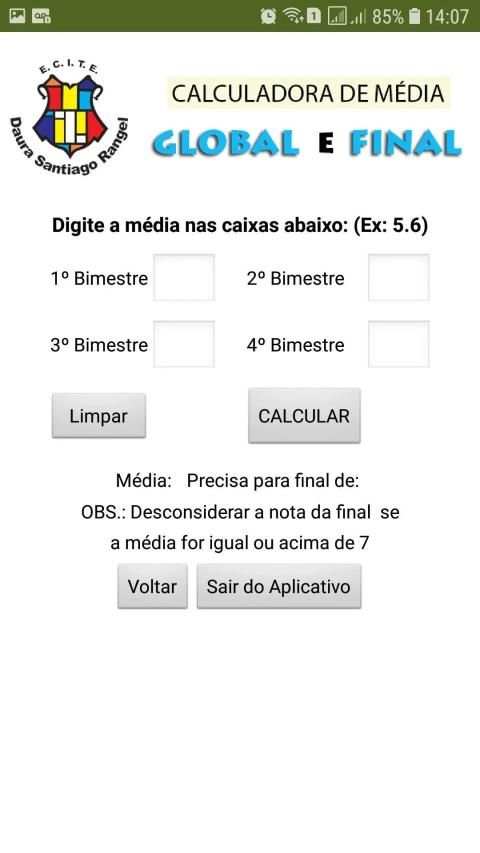 DAURA CALC screenshot 1