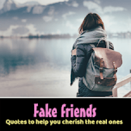 Fake friends quotes offline आइकन