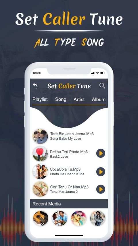 Set Caller Tune : New Ringtones 2020 स्क्रीनशॉट 2