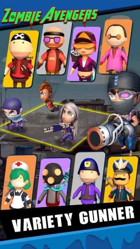 Zombie Avengers screenshot 3