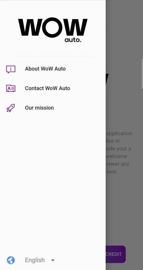 WoW Auto App screenshot 1
