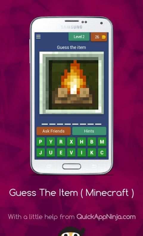 Guess The Item ( Minecraft 1.14.4 ) स्क्रीनशॉट 21
