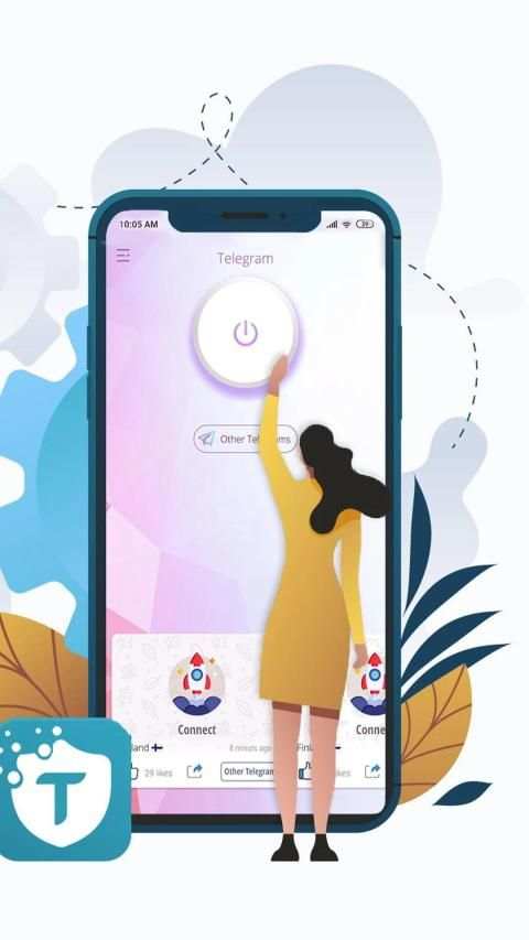 پروکسی و فیلتر شکن قوی، VPN و فیلترشکن برای تلگرام
‎ screenshot 6