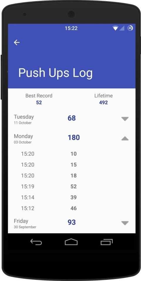Push Ups Counter screenshot 3