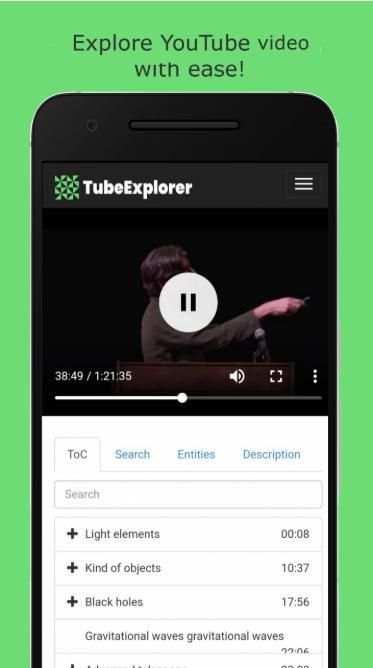 TubeExplorer screenshot 5