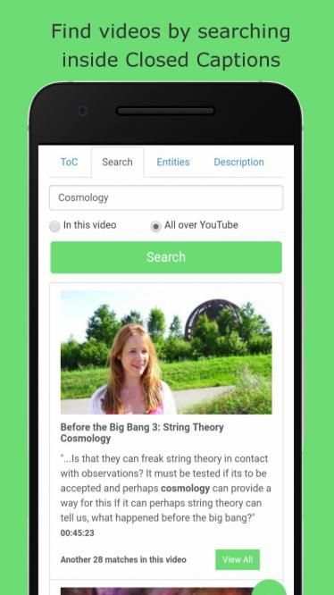 TubeExplorer screenshot 2