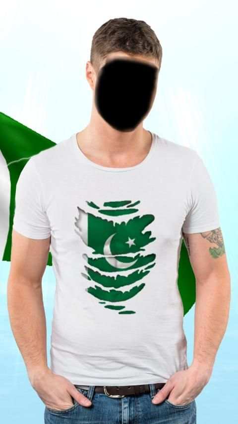 Pak Shirt Flag Suit Maker screenshot 1