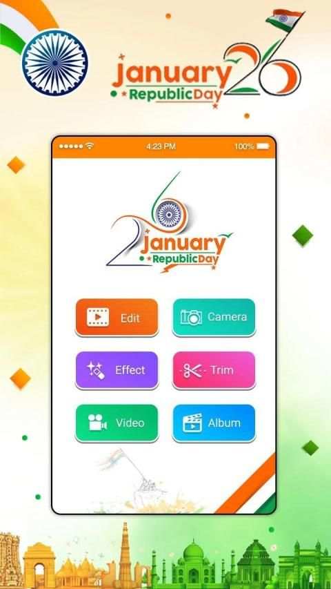 Republic Day Video Maker : 26th Jan. Video Maker स्क्रीनशॉट 7