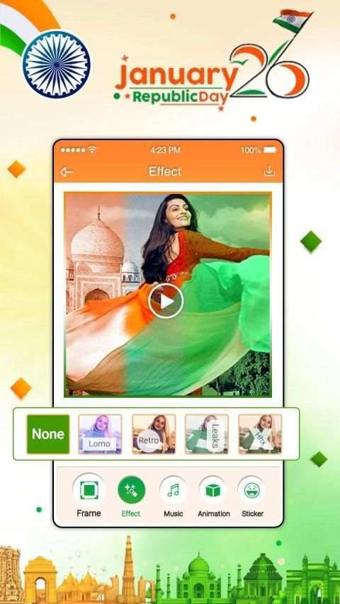 Republic Day Video Maker : 26th Jan. Video Maker screenshot 4