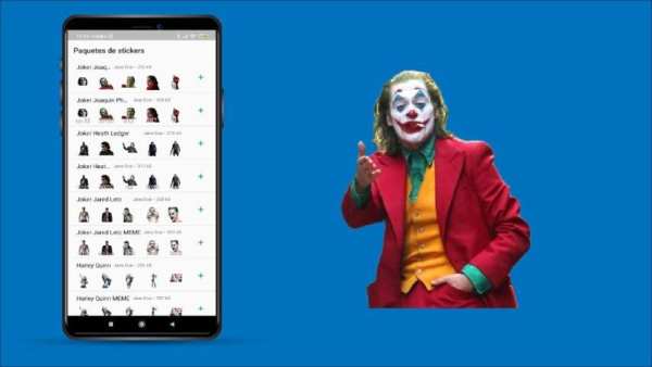 Stickers del Joker para WhatsApp screenshot 1