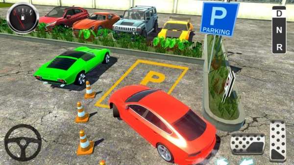 US Car Parking 3D - Car Driver Fever Game स्क्रीनशॉट 1