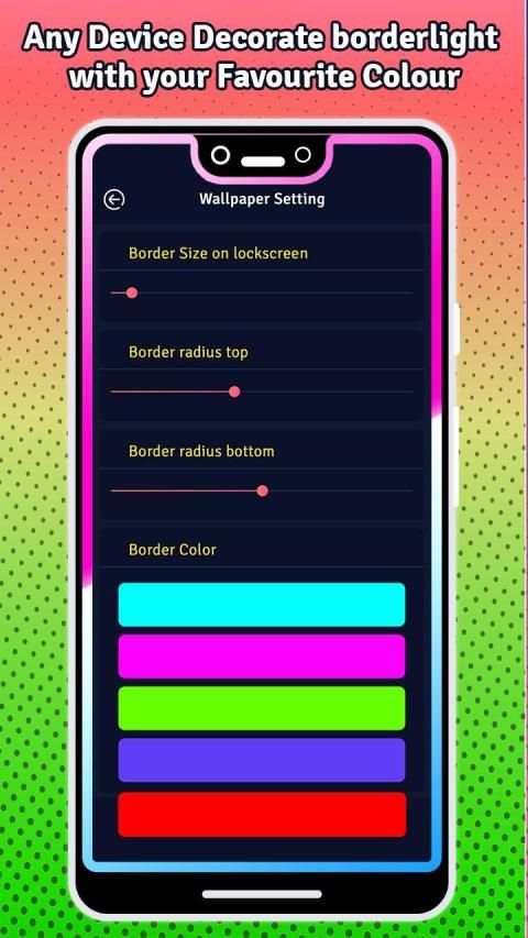 Edge Lighting - Rounded Corner & Wallpaper screenshot 2