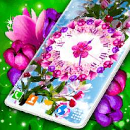Flower Clocks Wallpapers * Blossom Live Wallpaper