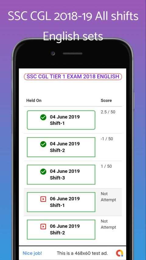 SSC CGL ENGLISH PAPER MOCK TEST screenshot 4