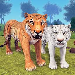 Angry Tiger Family Simulator: Tiger Attack