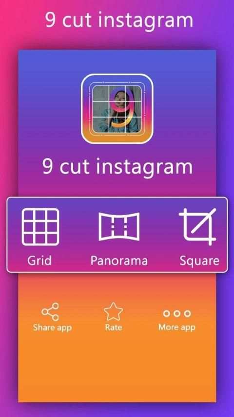 9 Cut Grid For Insta - Profile Feed screenshot 2