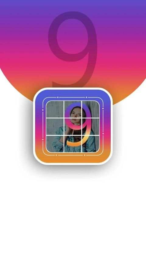 9 Cut Grid For Insta - Profile Feed screenshot 1