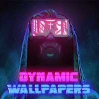Prallax RetroWave Wallpaper | Live 80'S 4D wallapp on 9Apps