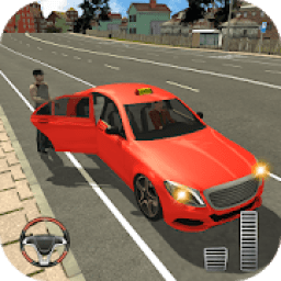 Taxi Driver - 3D City Cab Simulator आइकन