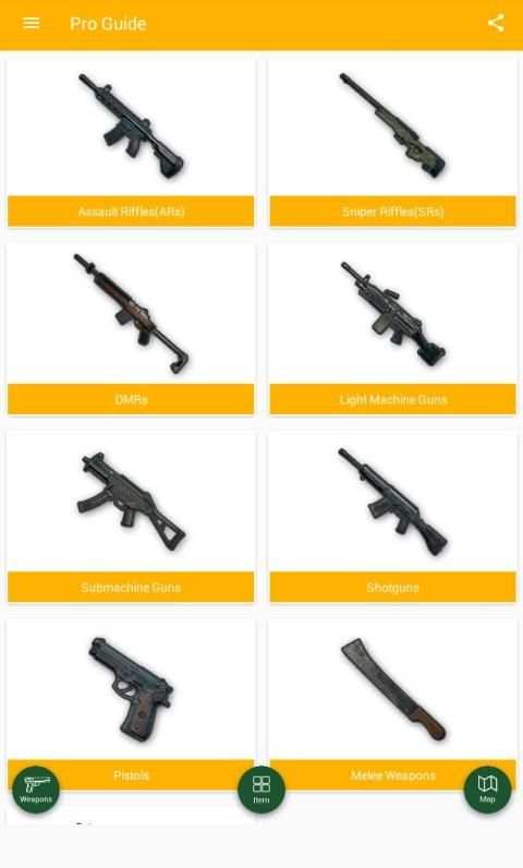 PRO GUIDE PUBG screenshot 5